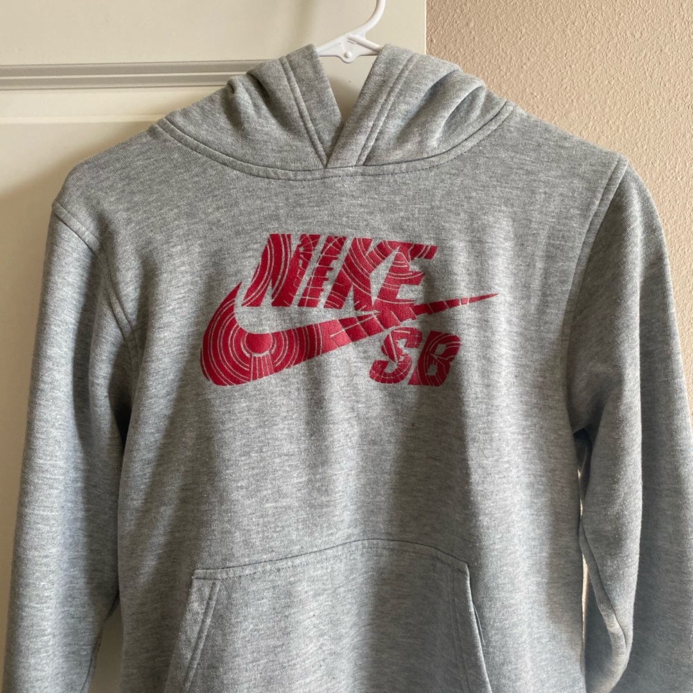 Grey Nike hoodie